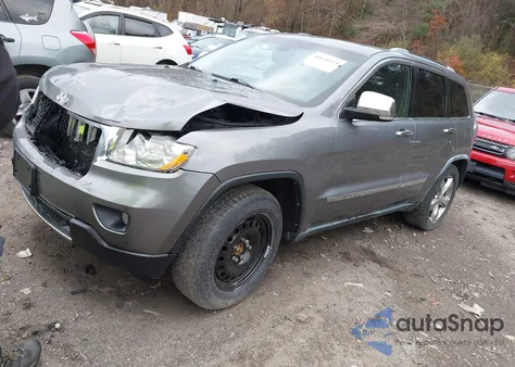2012 Jeep Grand Cherokee Overland из США, поврежденный, VIN 1C4RJFCTXCC133543